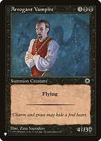 Arrogant Vampire (LIST-POR-79) - uncommon