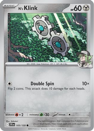 N's Klink (103/159) - SJT  - Common