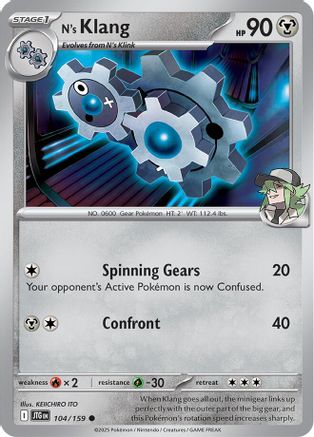 N's Klang (104/159) - SJT  - Common - Reverse Holofoil