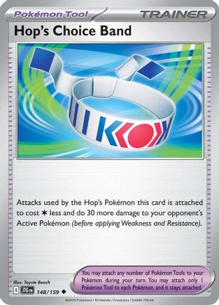 Hop's Choice Band (148/159) - SJT  - Uncommon - Reverse Holofoil