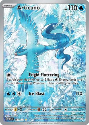Articuno (161/159) - SJT  - Illustration Rare - Holofoil