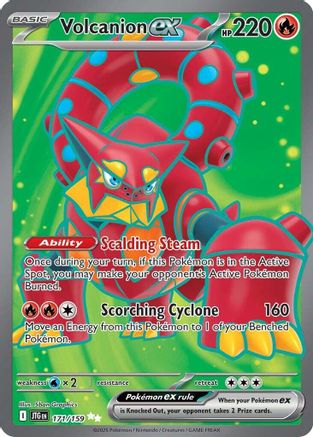 Volcanion ex (171/159) - SJT  - Ultra Rare - Holofoil