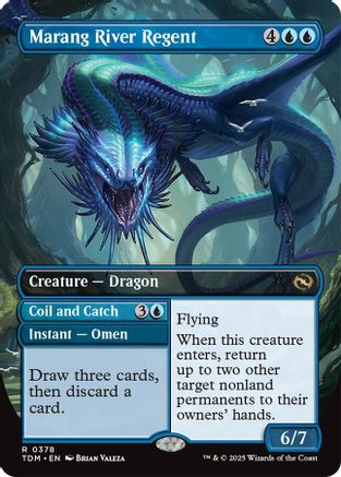 Marang River Regent // Coil and Catch // Marang River Regent (TDM-378) - rare (Borderless) - Foil