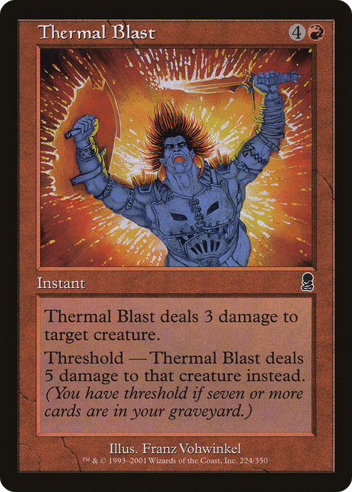 Thermal Blast (ODY-224) - common - Foil