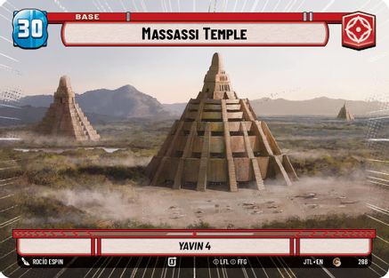 Massassi Temple // TIE Fighter (Hyperspace) (288 // T05) - JTL - Common