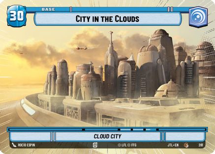 City in the Clouds // Shield (Hyperspace) (281 // T08) - JTL - Common