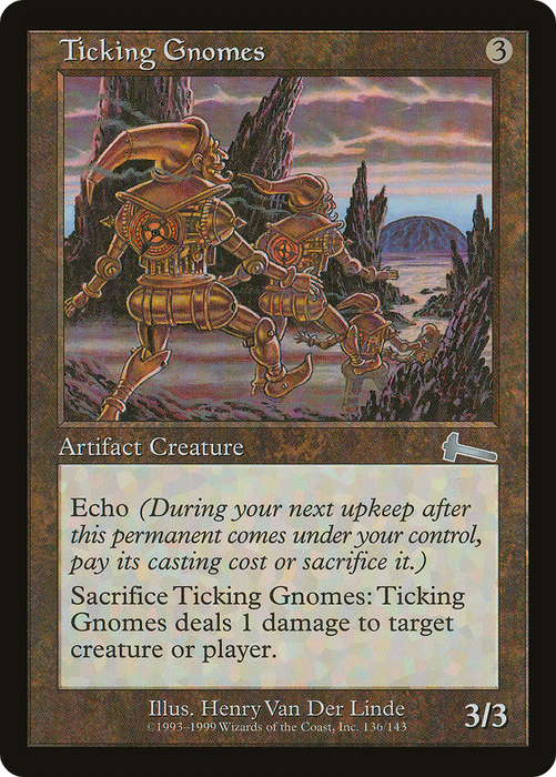 Ticking Gnomes (ULG-136) - uncommon - Foil
