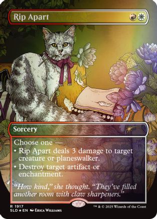 Rip Apart (1917) (Rainbow Foil) (SLD-1917) - rare - Foil