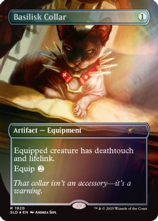 Basilisk Collar (1920) (Rainbow Foil) (SLD-1920) - rare - Foil