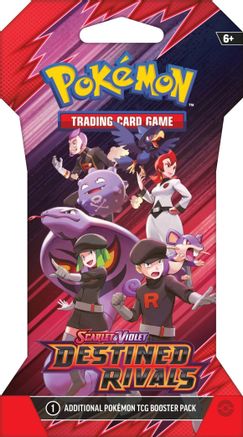 Scarlet & Violet: Destined Rivals - Sleeved Booster Pack (anglais)