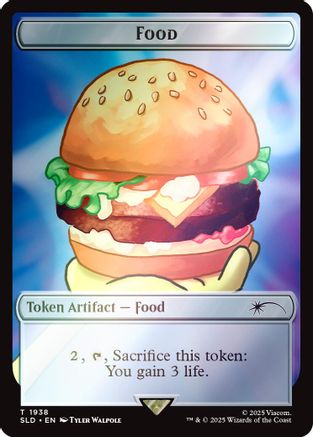 Food Token (1938) (Rainbow Foil) (SLD-1938) - token - Foil