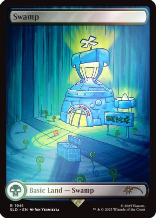 Swamp (1941) (Rainbow Foil) (SLD-1941) - rare - Foil