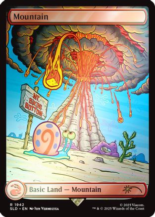 Mountain (1942) (Rainbow Foil) (SLD-1942) - rare - Foil
