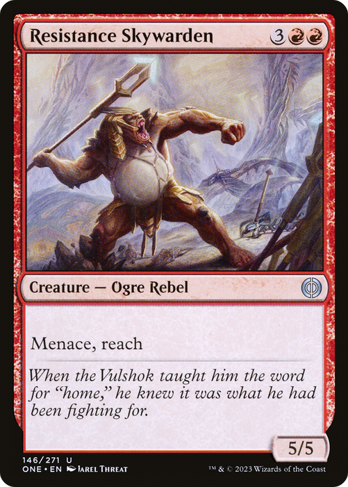Resistance Skywarden (ONE-146) - uncommon - Foil