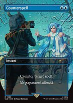 Counterspell (SLD-1589) - rare (Borderless) - Foil