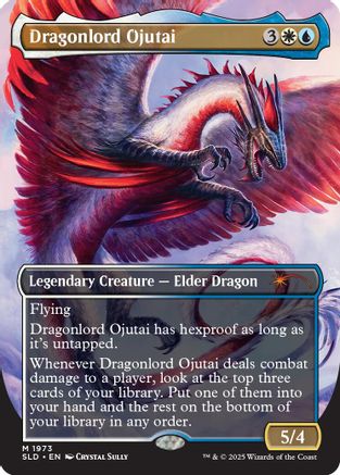 Dragonlord Ojutai (SLD-1973) - mythic