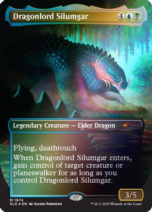 Dragonlord Silumgar (Rainbow Foil) (SLD-1974) - mythic - Foil