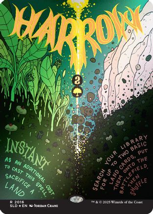 Harrow (Rainbow Foil) (SLD-2016) - rare - Foil