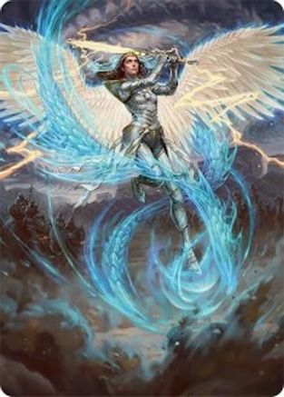 Elspeth, Storm Slayer Art Card (49/54) (AATDM-049) - special