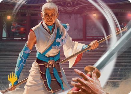 Humbling Elder Art Card (7/54) (Gold-Stamped) (AATDM-007) - special