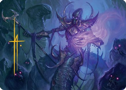 Sidisi, Regent of the Mire Art Card (14/54) (Gold-Stamped Signature) (AATDM-014) - special