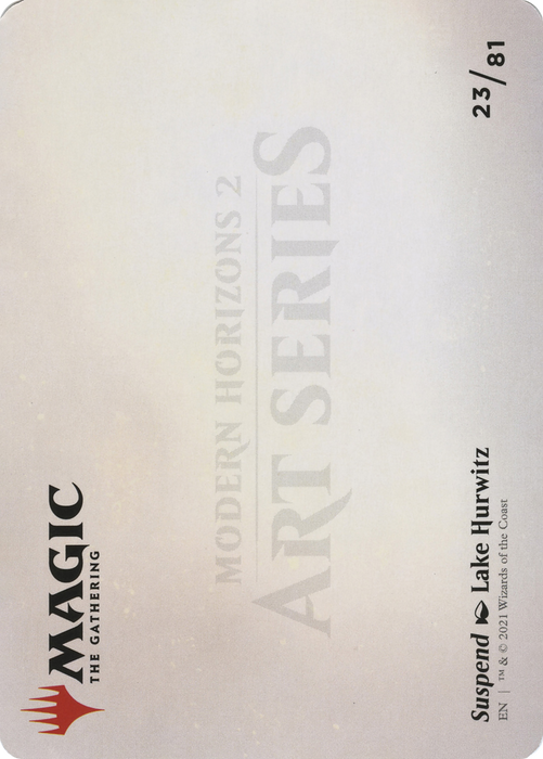 Suspend // Suspend (AMH2-023) - common (Borderless) - Foil