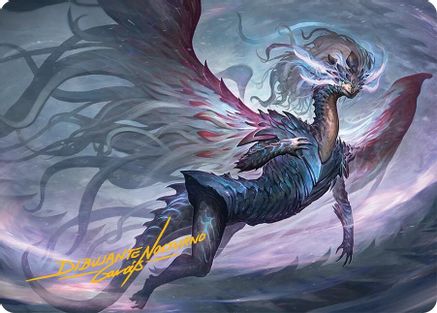 Shiko, Paragon of the Way Art Card (37/54) (Gold-Stamped Signature) (AATDM-037) - special