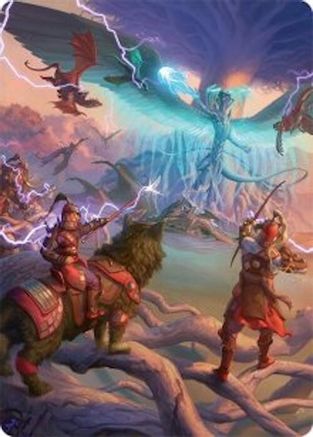 All-Out Assault Art Card (50/54) (AATDM-050) - special