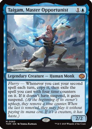 Taigam, Master Opportunist (PPTDM-060) - mythic - Foil