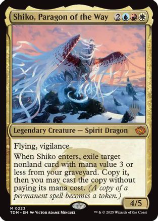 Shiko, Paragon of the Way (PPTDM-223) - mythic