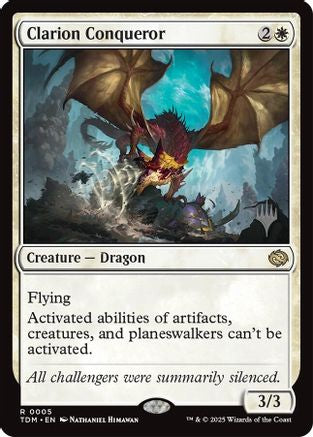 Clarion Conqueror (PPTDM-005) - rare - Foil