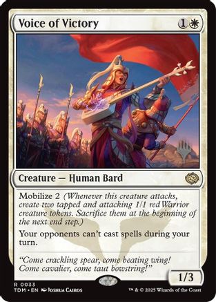 Voice of Victory (PPTDM-033) - rare - Foil