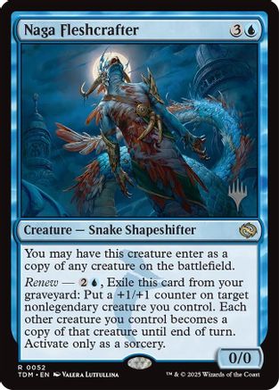 Naga Fleshcrafter (PPTDM-052) - rare - Foil