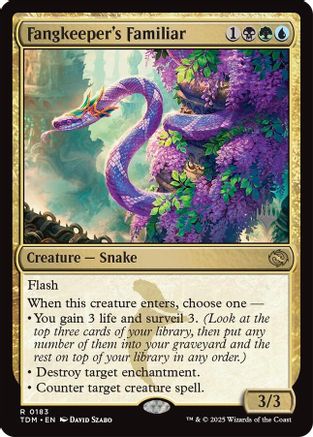 Fangkeeper's Familiar (PPTDM-183) - rare - Foil