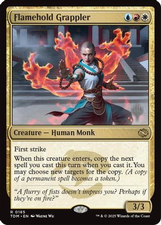 Flamehold Grappler (PPTDM-185) - rare