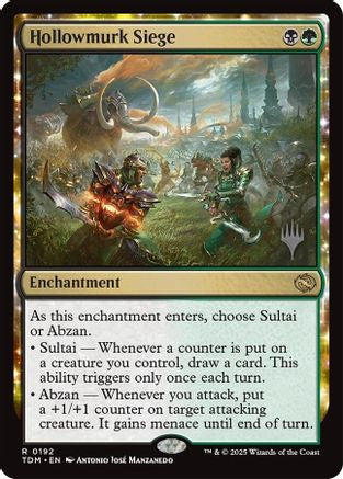 Hollowmurk Siege (PPTDM-192) - rare - Foil