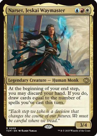 Narset, Jeskai Waymaster (PPTDM-209) - rare