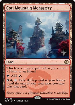 Cori Mountain Monastery (PPTDM-252) - rare - Foil
