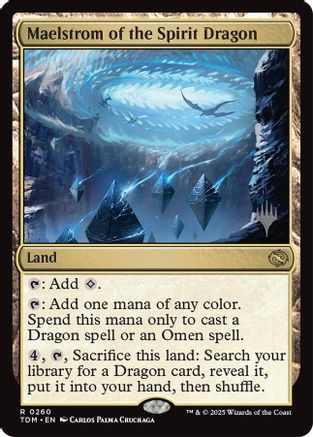 Maelstrom of the Spirit Dragon (PPTDM-260) - rare - Foil