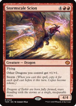 Stormscale Scion (PRE-123) - mythic - Foil