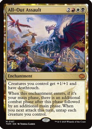 All-Out Assault (PRE-167) - mythic - Foil
