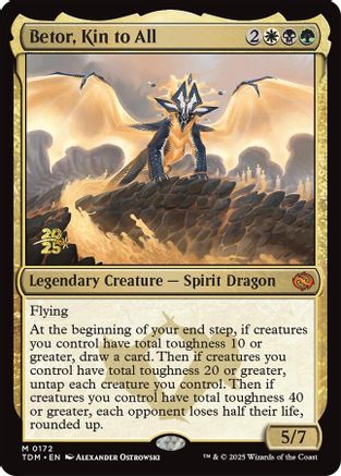 Betor, Kin to All (PRE-172) - mythic - Foil