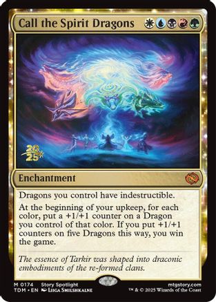 Call the Spirit Dragons (PRE-174) - mythic - Foil