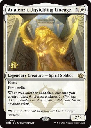Anafenza, Unyielding Lineage (PRE-002) - rare - Foil