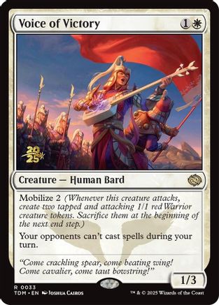 Voice of Victory (PRE-033) - rare