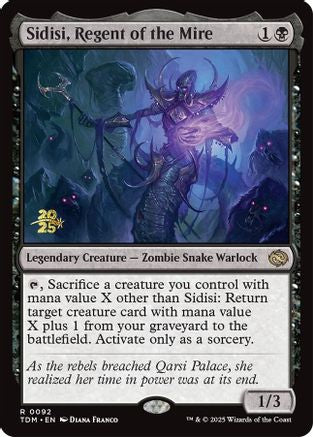 Sidisi, Regent of the Mire (PRE-092) - rare