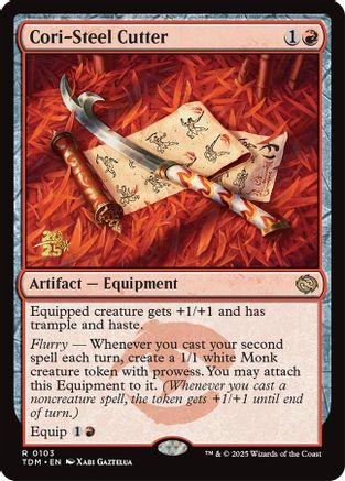 Cori-Steel Cutter (PRE-103) - rare - Foil