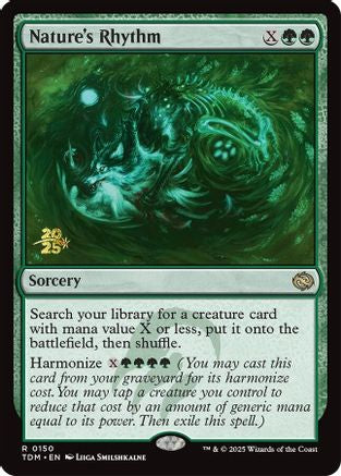 Nature's Rhythm (PRE-150) - rare - Foil