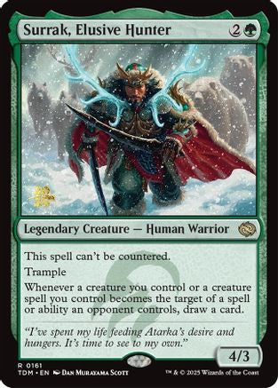 Surrak, Elusive Hunter (PRE-161) - rare - Foil