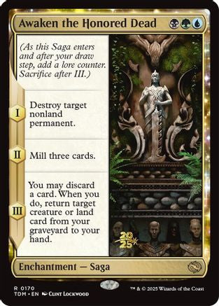 Awaken the Honored Dead (PRE-170) - rare - Foil